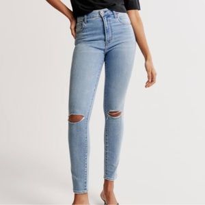 EUC Abercrombie Curve Love Skinny High Rise Jeans